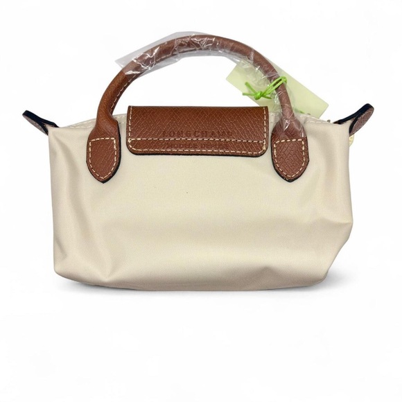 Longchamp White Mini Nylon Bag - Picture 2 of 6